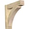Ekena Millwork Thorton Block Rough Sawn Outlooker, Douglas Fir, 6"W x 22"D x 22"H OUT06X22X22THR05RDF - alternate 1